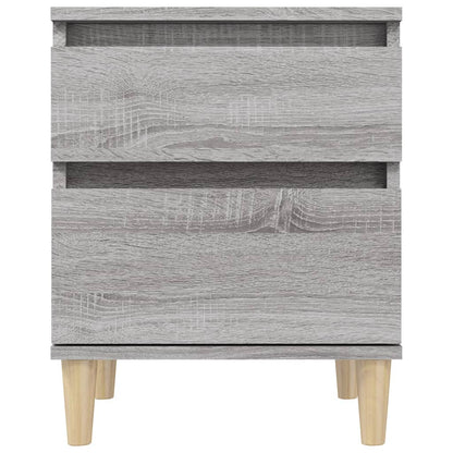 Bedside Cabinets 2 pcs Grey Sonoma 40x35x50 cm