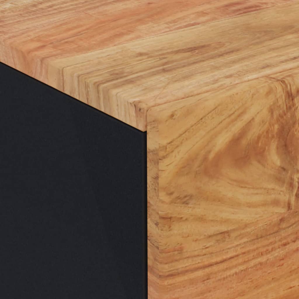 Sideboards 2 pcs 60x33x75 cm Solid Wood Acacia