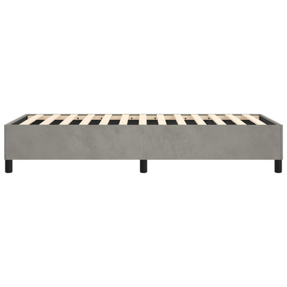 vidaXL Bed Frame Light Grey