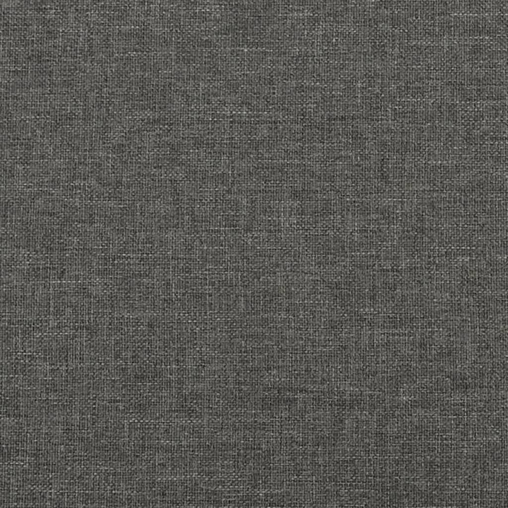 Box Spring Bed Frame Dark Grey Super King Fabric (UK/IE/FI/NO only)