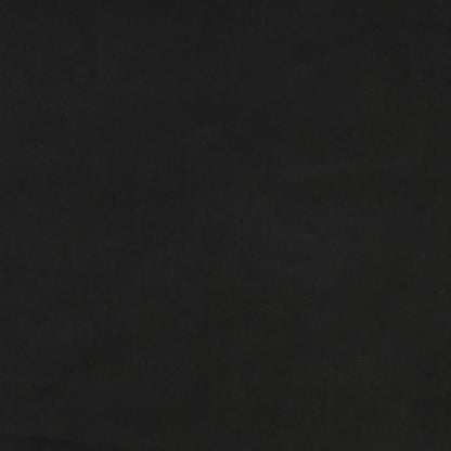 Box Spring Bed Frame Black Super King Velvet (UK/IE/FI/NO only)