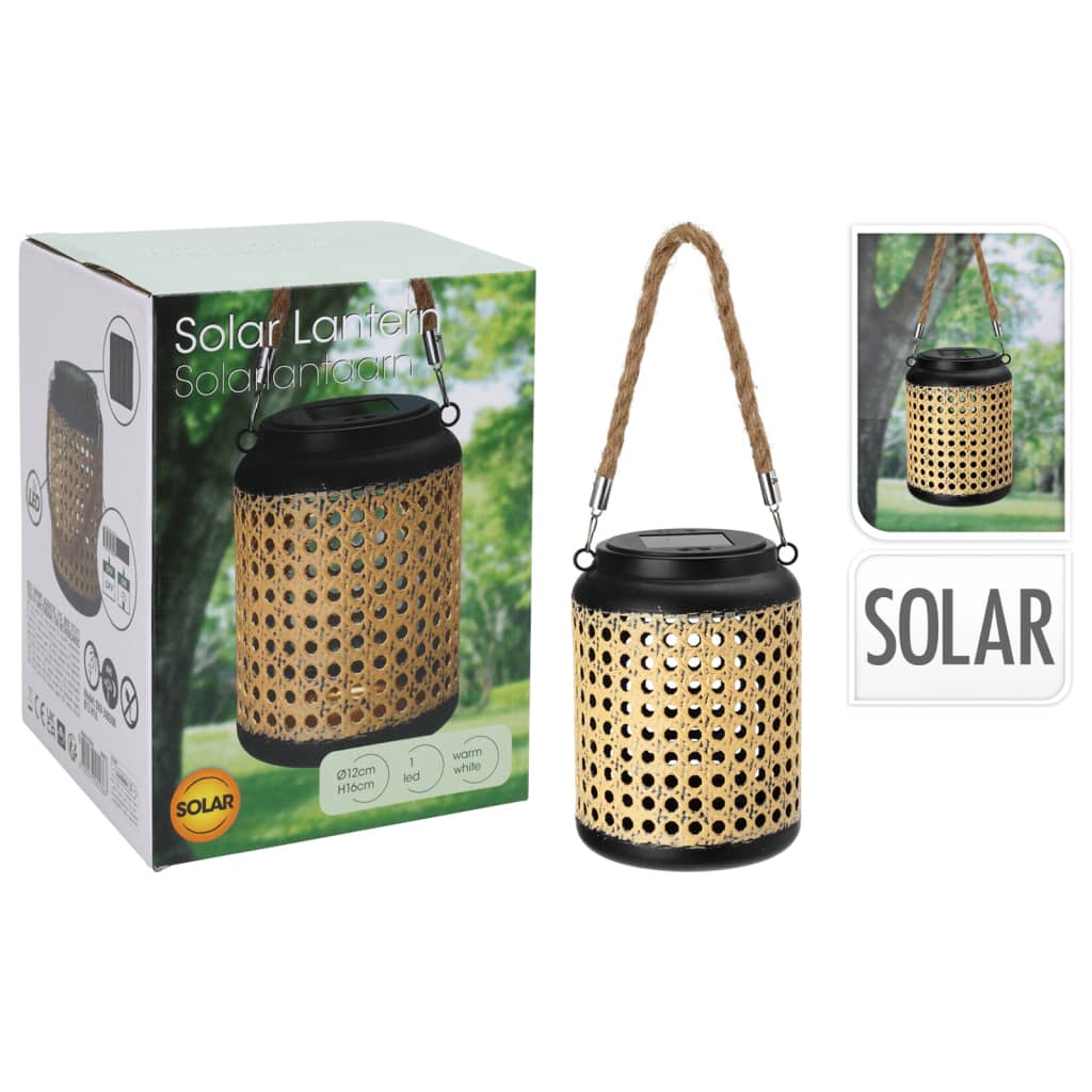 ProGarden LED Solar Lantern with Handle 12x16 cm