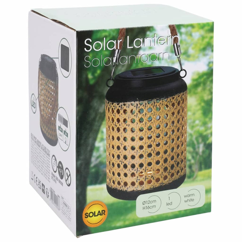 ProGarden LED Solar Lantern with Handle 12x16 cm