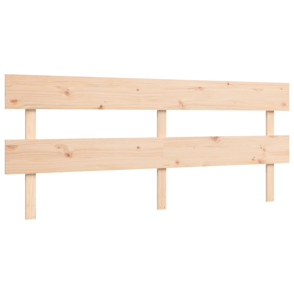 Senior Bed without Mattress 200x200 cm Solid Wood