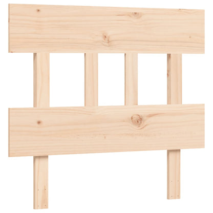 Senior Bed without Mattress 90x200 cm Solid Wood