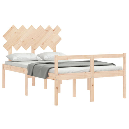 Senior Bed without Mattress Double Solid Wood