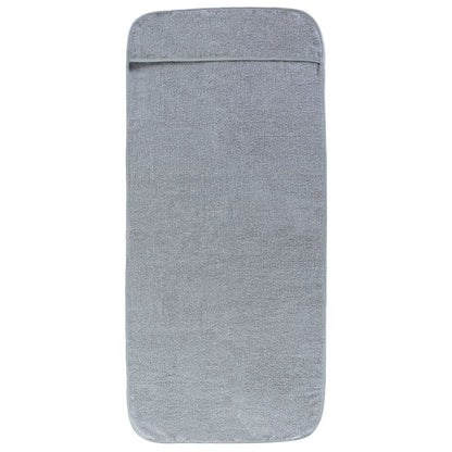 Beach Towels 4 pcs Grey 60x135 cm Fabric 400 GSM