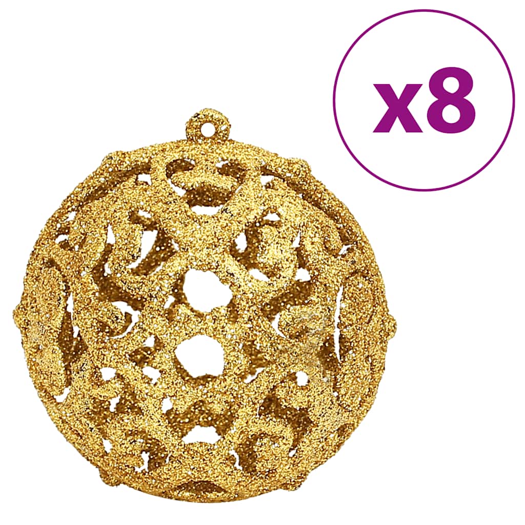 Christmas Baubles 100 pcs Gold and Wine Red 3 / 4 / 6 cm