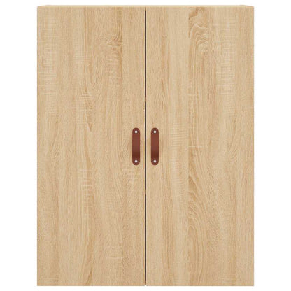 Wall Mounted Cabinets 2 pcs Sonoma Oak 69.5x34x90 cm
