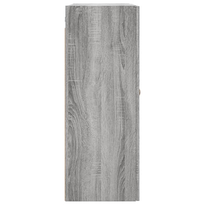 Wall Mounted Cabinets 2 pcs Grey Sonoma 69.5x34x90 cm