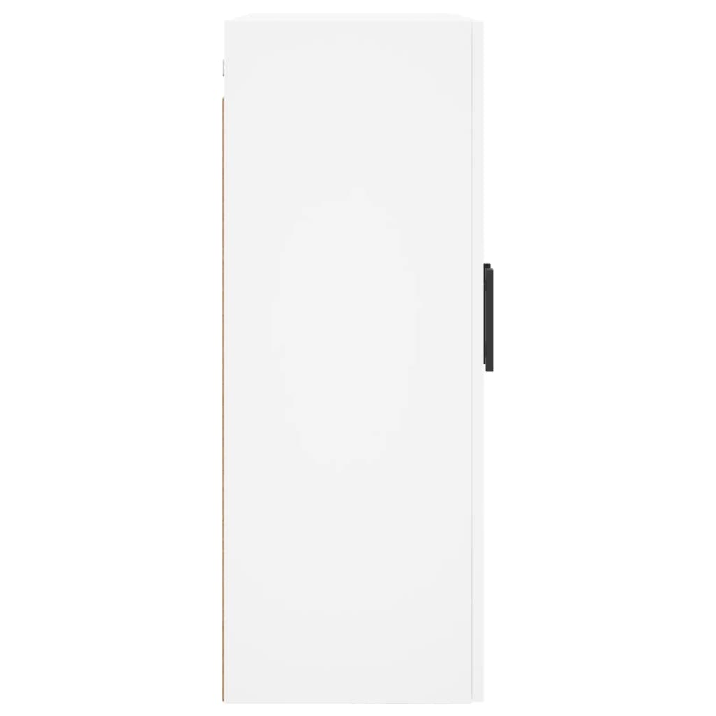 Wall Mounted Cabinets 2 pcs White 69.5x34x90 cm