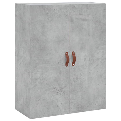 Highboard Concrete Grey 69,5x34x180 cm Engineered Wood
