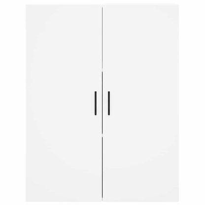 Highboard White 69.5x34x180 cm Engineered Wood