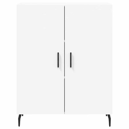 Highboard White 69.5x34x180 cm Engineered Wood