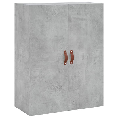 Highboard Concrete Grey 69,5x34x180 cm Engineered Wood