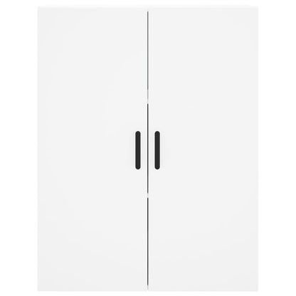 Highboard White 69.5x34x180 cm Engineered Wood