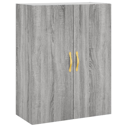 Highboard Grey Sonoma 69,5x34x180 cm Engineered Wood