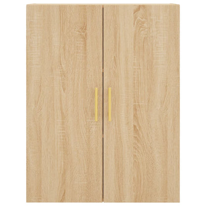 Highboard Sonoma Oak 69.5x34x180 cm Engineered Wood