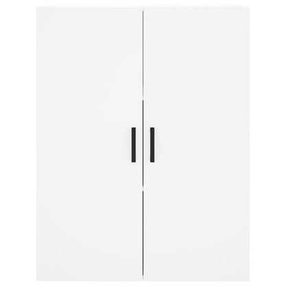 Highboard White 69.5x34x180 cm Engineered Wood