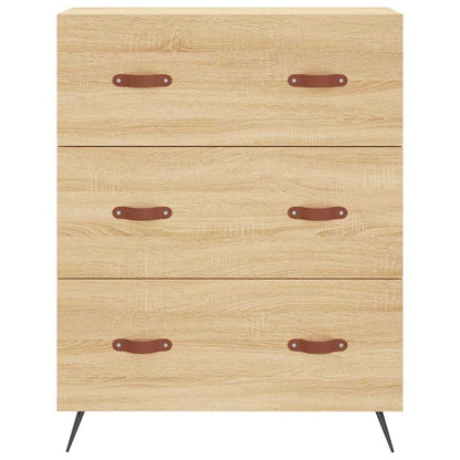 Highboard Sonoma Oak 69,5x34x180 cm Engineered Wood