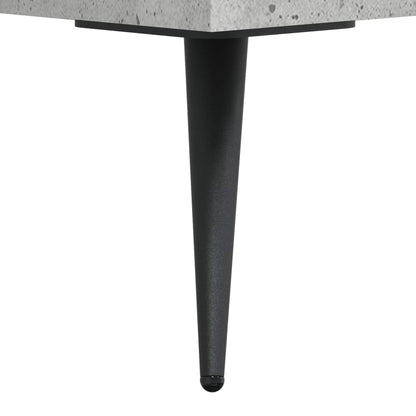Highboard Concrete Grey 69,5x34x180 cm Engineered Wood