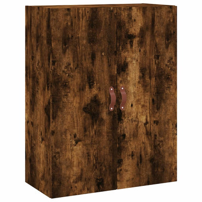 Highboard Smoked Oak 69,5x34x180 cm Engineered Wood