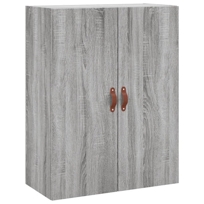 Highboard Grey Sonoma 69,5x34x180 cm Engineered Wood