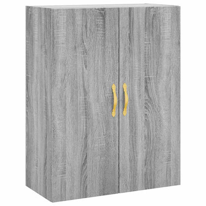 Highboard Grey Sonoma 69,5x34x180 cm Engineered Wood