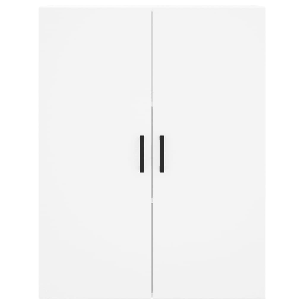 Highboard White 69.5x34x180 cm Engineered Wood
