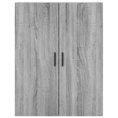 Highboard Grey Sonoma 69.5x34x180 cm Engineered Wood