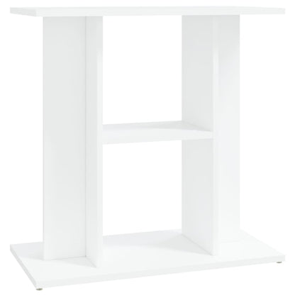Aquarium Stand White 60x30x60 cm Engineered Wood