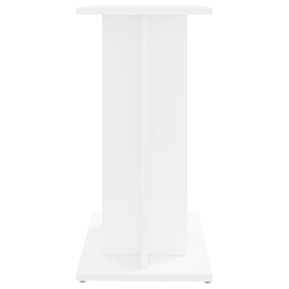 Aquarium Stand White 60x30x60 cm Engineered Wood