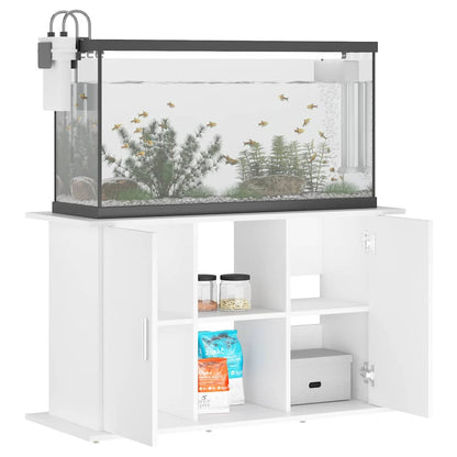 Aquarium Stand White 101x41x58 cm Engineered Wood