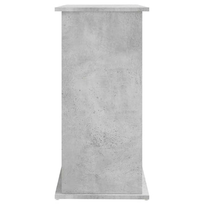 Aquarium Stand Concrete Grey 81x36x73 cm Engineered Wood
