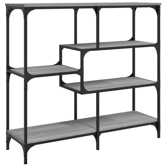 Console Table Grey Sonoma 103x32x95 cm Engineered Wood