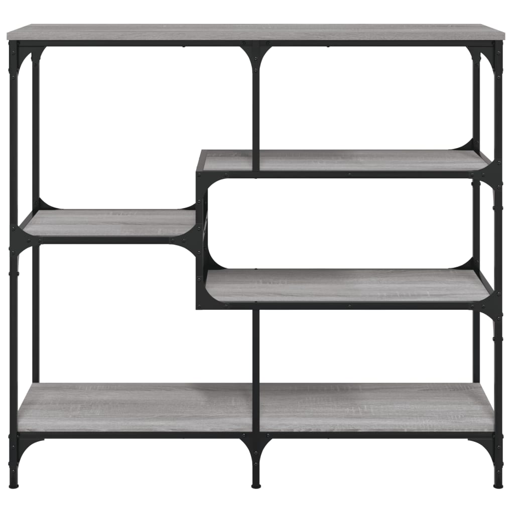 Console Table Grey Sonoma 103x32x95 cm Engineered Wood