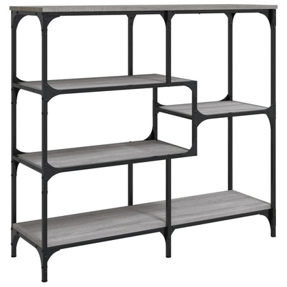 Console Table Grey Sonoma 103x32x95 cm Engineered Wood