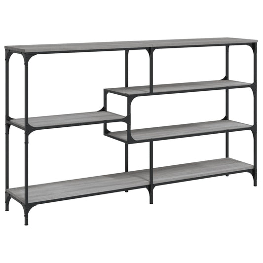 Console Table Grey Sonoma 160x32x95 cm Engineered Wood