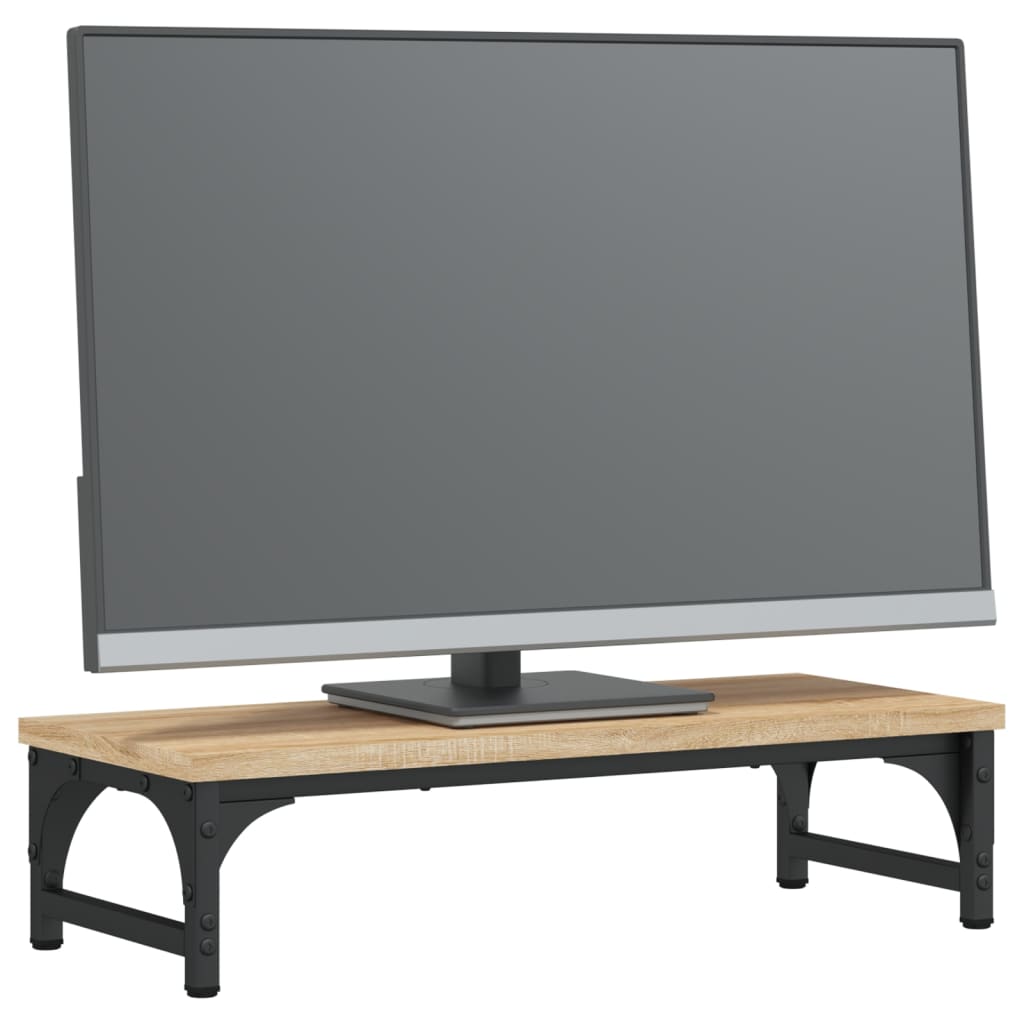 Monitor Stand Sonoma Oak 55x23x14 cm Engineered Wood