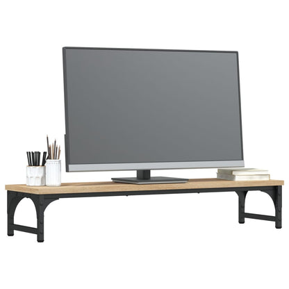 Monitor Stand Sonoma Oak 85x23x15.5 cm Engineered Wood