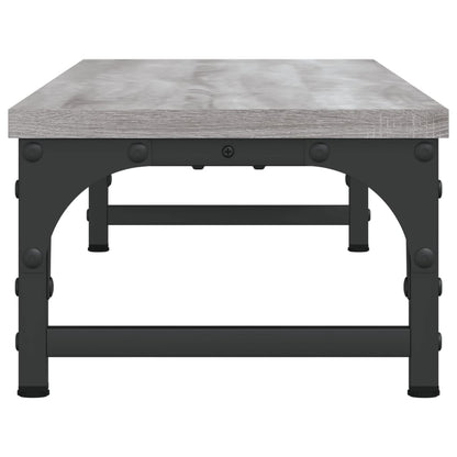 Monitor Stand Grey Sonoma 85x23x15.5 cm Engineered Wood