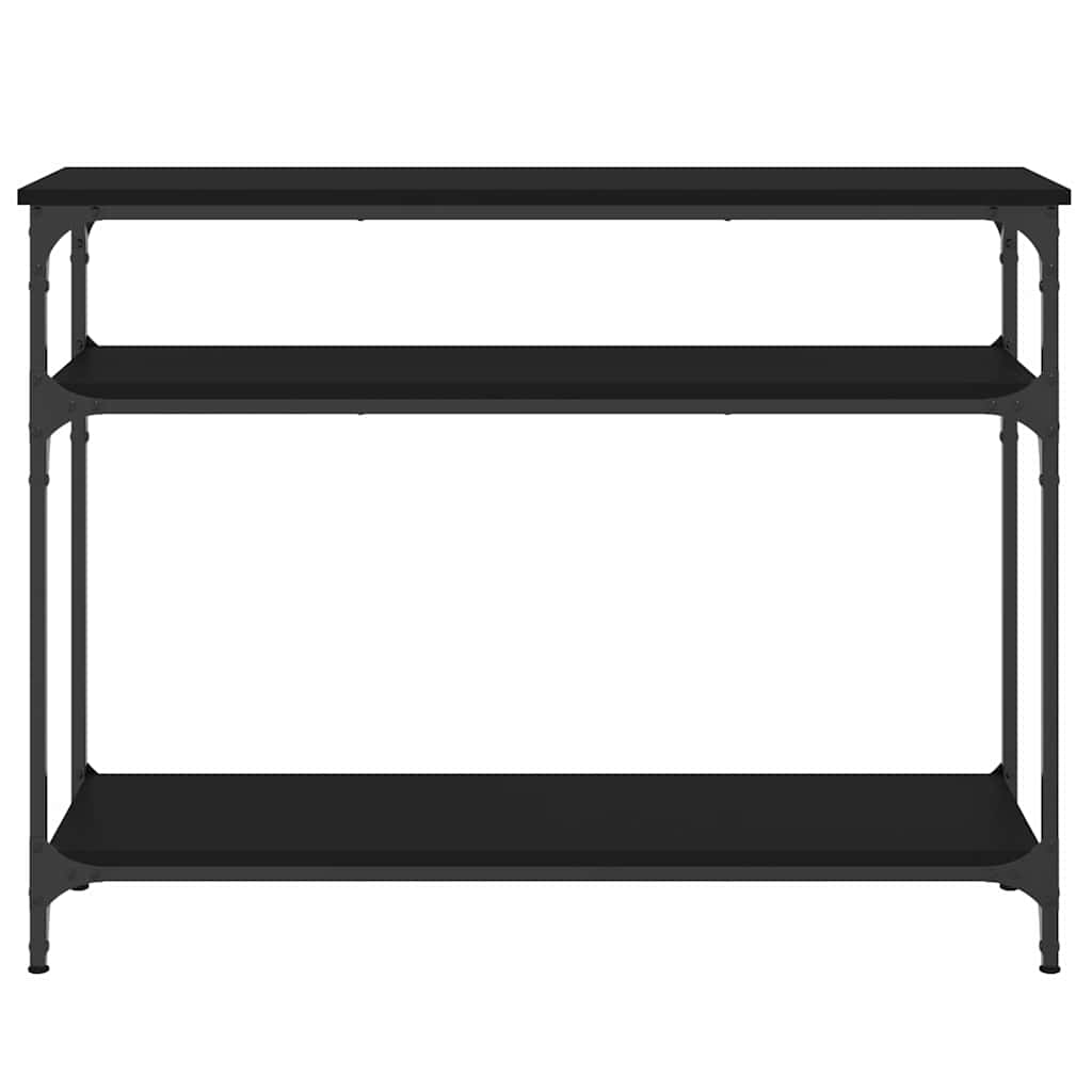 Console Table | Black | Engineered wood and metal | Narrow