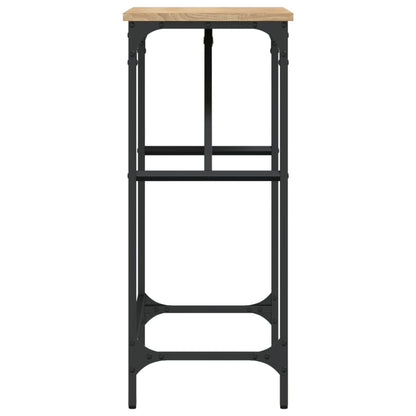 Console Table Sonoma Oak 75x32x75 cm Engineered Wood