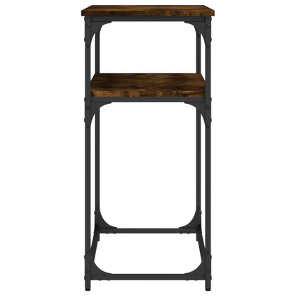 Console Table Smoked Oak 100x35.5x75 cm Engineered Wood