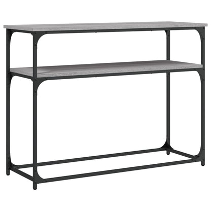 Console Table Grey Sonoma 100x35.5x75 cm Engineered Wood