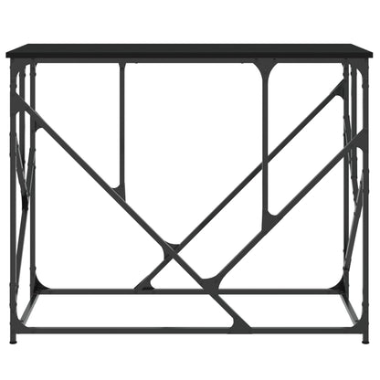 Console Table Black 100x40x80 cm Engineered Wood