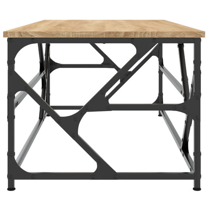 Coffee Table Sonoma Oak 100x50x40 cm Engineered Wood