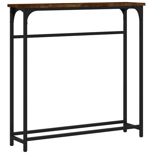 Console Table | Smoked oak | Engineered wood, metal | Compact