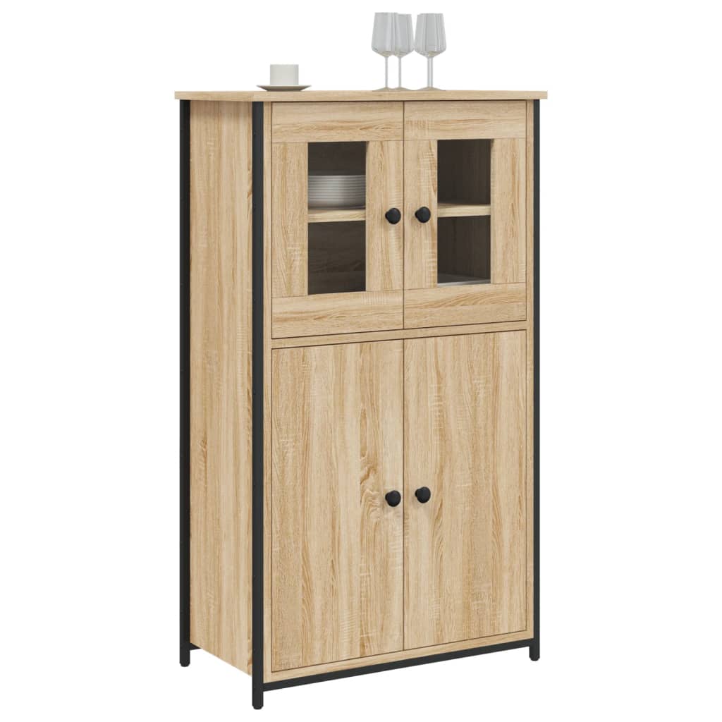 Highboard Sonoma Oak 62x32x106.5 cm Engineered Wood