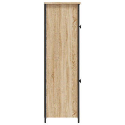 Highboard Sonoma Oak 62x32x106.5 cm Engineered Wood